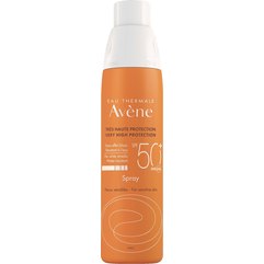 Солнцезащитный спрей SPF50+ Avene Sun Very High Protection Spray, 200 ml