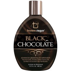 Крем для солярия с супер шоколадными бронзантами Brown Sugar Black Chocolate, 400 ml