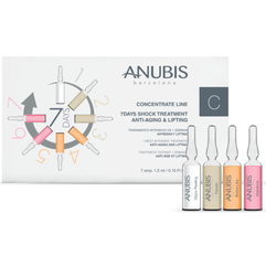 Anubis 7 Days Shock Treatment Anti-Aging and Lifting 7 днів ШОК-терапія Anti-Agе і ліфтинг, 7 шт х 1.5 мл, фото 