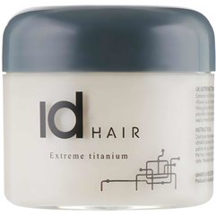 Віск для стайлінгу екстрасильної фіксації id Hair Original Extrem Titanium, 100 ml, фото 