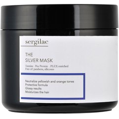Маска для нейтрализации желтого пигмента Sergilac The Silver Mask, 500 ml