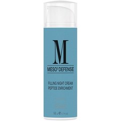 Крем ночной заполняющий пептидный филлер Elenis Meso-Defense Filling Night Cream Peptide Enrichment, 50 ml