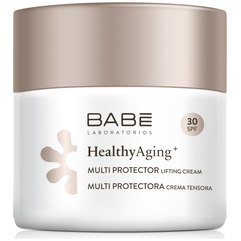 Крем лифтинг дневной мультизащитный c DMAE и SPF30 Babe Laboratorios Healthy Aging Multi Protector Lifting Cream, 50 ml
