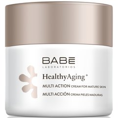 Мультифункціональний крем для дуже зрілої шкіри Babe Laboratorios Healthy Aging Multi Action Cream For Mature Skin, 50 ml, фото 