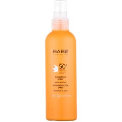 Солнцезащитный спрей для тела SPF50+ Babe Laboratorios Sun Protection Sunscreen Spray, 200 ml