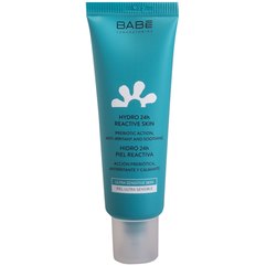 Увлажняющий крем для чувствительной кожи Babe Laboratorios Hydro 24h Reactive Skin, 50 ml