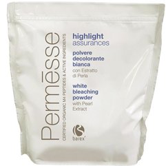 Белый обесцвечивающий порошок с жемчугом Barex Permesse, 500 ml
