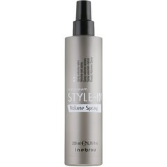 Inebrya Volume Spray Volume Root Spray Cпрей для додання об'єму тонким і пошкодженим волоссю, 200 мл, фото 