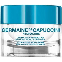 GERMAINE de CAPUCCINI Hydracure Hydra Rich Cream Very Dry Skin Крем глибокого тривалого зволоження для дуже сухої шкіри, 50 мл, фото 