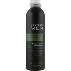 Шампунь-гель для душа для мужчин Inebrya Shampoo and Shower Gel Frequent Use, 250 ml
