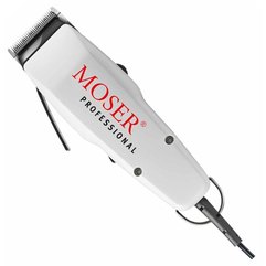 Moser 1400-0086 Professional Машинка для стрижки волосся, біла, фото 