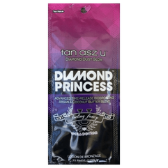 Усилитель загара с биобронзантами и алмазной пылью для гламурного оттенка загара 100X Tan Asz UDiamond Princess, 22 ml