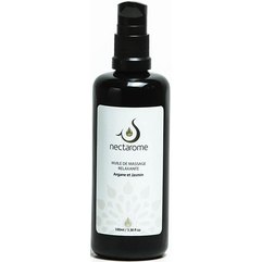 Масло массажное релаксирующее аргания + жасмин Nectarome Huile de massage Relaxante Jasmin et Argane, 100 ml