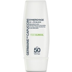 Мультизащитная эмульсия для кожи Germaine de Capuccini Synergyage UV+FR Block Pollution Protective Fluid Emulsion SPF50, 30 ml
