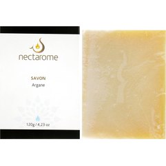 Nectarome Savon a l'Argane Мило на основі арганового масла для обличчя і тіла 120 г, фото 