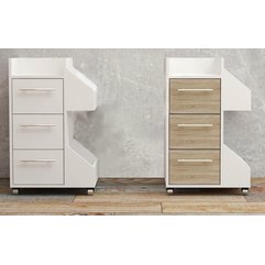 Візок косметологічний з бічними лотками для інструменту Markson М214, фото 