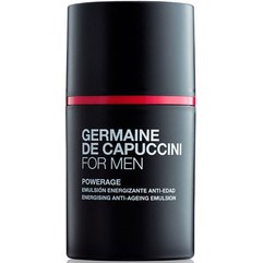 Омолаживающая эмульсия Germaine de Capuccini For Men Powerage Energising Anti-Ageing Emulsion, 50 ml