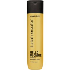 Шампунь для волос оттенка блонд Matrix Total Results Hello Blondie Shampoo, 300 ml