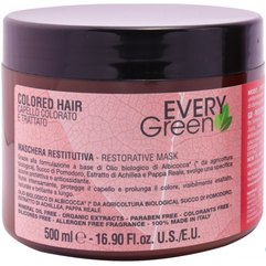 Маска для фарбованого волосся Dikson Every Green Colored Hair Mask, 500 ml, фото 