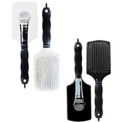 Щетка для волос черная Микрофон Corioliss Brush Microphone-Black