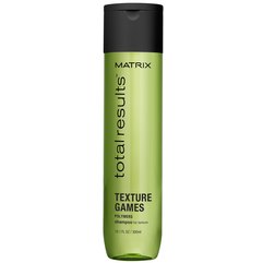 Шампунь для придания текстуры волосам Matrix Total Results Texture Games Shampoo, 300 ml