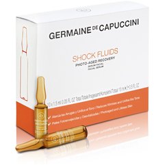 Сыворотка для восстановления и борьбы с фотостарением Germaine de Capuccini Options Shock Fluids Photo-Aged Recovery, 10x1,5 ml