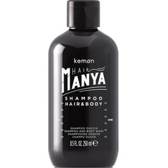 Kemon Hair Manya Hair & Body Wash Шампунь-гель для душу, 250 мл, фото 