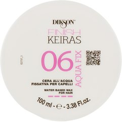 Фіксуючий віск на водній основі Dikson Finish Keiras Aqua Fix 06, 100 ml, фото 
