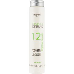 Крем-глазурь для гладких и кудрявых волос Dikson Finish Keiras Crema Glaze 12, 250 ml