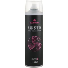 Лак для волосся UA Profi Hair Spray Extra-Strong Fixation, 500 ml, фото 