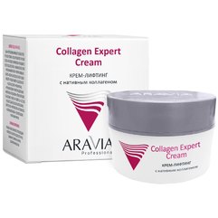 Крем-ліфтинг з нативним колагеном Aravia Professional Collagen Expert Cream, 50 ml, фото 