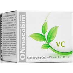 Зволожуючий крем з вітаміном C SPF15 OnMacabim VC Moisturizing Cream Vitamin C, фото 