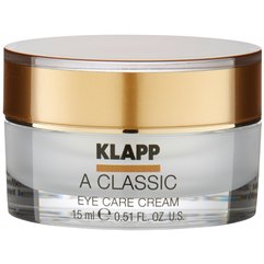 Klapp A Classic Eye Care Cream Крем для повік Вітамін А, 15 мл, фото 