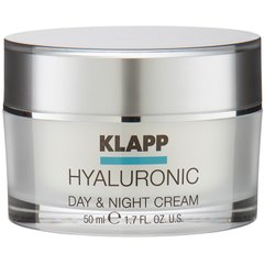 Крем Гиалуроник День-Ночь Klapp Hyaluronic Day&Night Cream, 50 ml