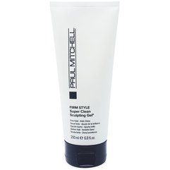 Гель сильной фиксации с кристальным эффектом Paul Mitchell Super Clean Sculpting Gel