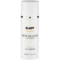 Крем Бета Глюкан 24 для чувствительной кожи Klapp Beta Glucan 24h Cream, 50 ml