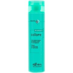 Kaaral Purify Color Shampoo Шампунь для волосся Захист кольору з ожинним оцтом, 250 мл, фото 
