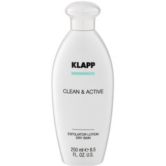 Эксфолиант для сухой кожи Klapp Clean & Active Exfoliator Dry Skin, 250 ml