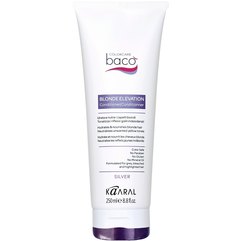 Кондиціонер для освітленого волосся Kaaral Baco Blonde Elevation Conditioner, 250 ml, фото 