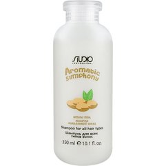 Kapous Professional Studio Shampoo Almond Milk Шампунь для всіх типів волосся з молочком мигдального горіха, фото 