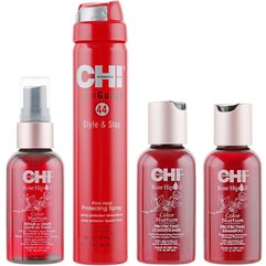 CHI Rose Hip Oil Travel Kit Дорожний набір для фарбованого волосся, фото 