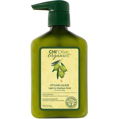 Глазурь для укладки волос CHI Olive Organics Styling Glaze, 340 ml