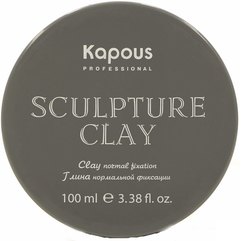 Глина для укладки нормальной фиксации Kapous Professional Sculpture Clay, 100 ml