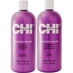 CHI Magnified Volume Kit Набір для об'єму волосся, 946 + 946 мл, фото 