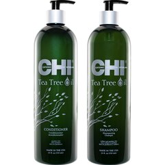 CHI Tea Tree Набір для волосся з чайним деревом, 739 + 739 мл, фото 