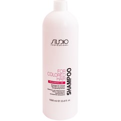 Kapous Professional Studio Shampoo Шампунь для фарбованого волосся з рисовими протеїнами і екстрактом женьшеню, 1000 мл, фото 