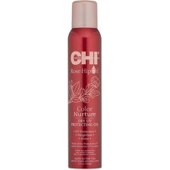 Сухой спрей защитный  для окрашенных волос CHI Rose Hip Oil Color Nurture Dry UV Protecting Oil, 150 g