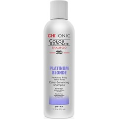 Тонирующий шампунь для волос CHI Ionic Color Illuminate Platinum Blonde Shampoo