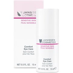 Janssen Cosmeceutical Sensitive Skin Comfort Eye Care Комфортний крем для очей, 15 мл, фото 