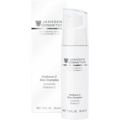 Janssen Cosmeceutical Vitaforce C Skin Complex Регенеруючий концентрат з вітаміном C, 30 мл, фото 